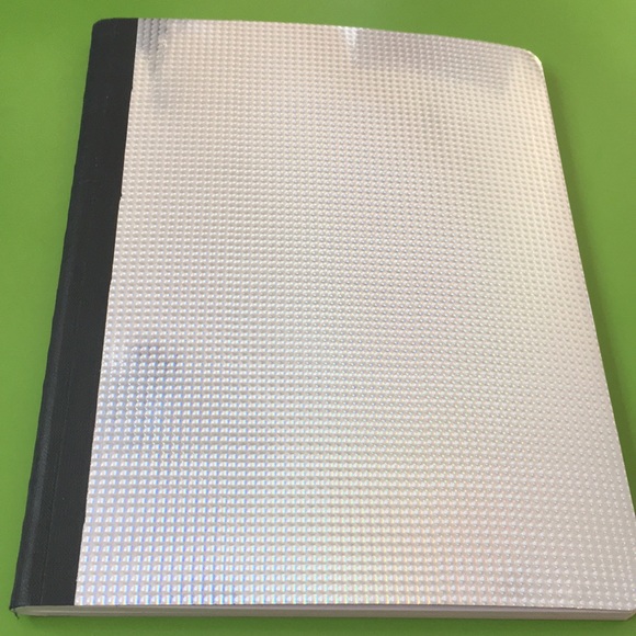 Halographic iridescent cover composition note paper notebook 9.75 x 7.5” 100 pg - Picture 8 of 8